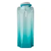 Vapur Anti-Bottle Collapsible Wide Mouth Water Bottle, 23 oz., Malibu Teal (10277)