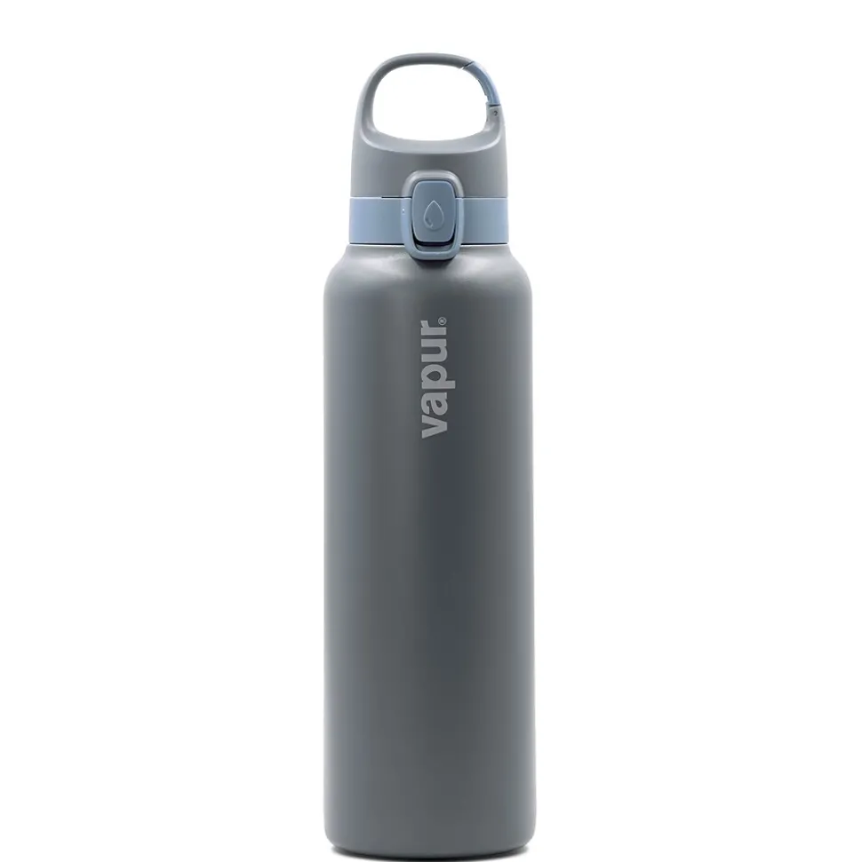 Vapur Chill Double Steel Wall Insulated Water Bottle 20 oz., Graphite Grey (30185)