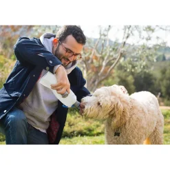 Vapur EZ Lick Portable Dog Water Bottle Whiteout (30148)