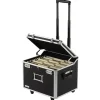 Vaultz Aluminum Locking Mobile File Chest, Letter/Legal, Black (VZ00635)