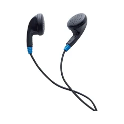 Verbatim Stereo Earphones Headphones, Black (99711)