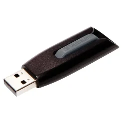 Verbatim Store 'n' Go V3 256GB USB 3.0 Type A Flash Drive, Black (49168)