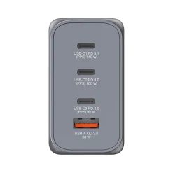 Verbatim USB Type-A/USB Type-C Wall Charger, Gray (32205)