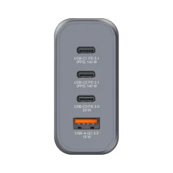 Verbatim USB Type-C Wall Charger, Gray/Black (32203)