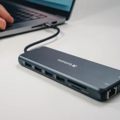 Verbatim USB-C Pro Multiport Hub 14-Port USB-C Hub, Black (32154)
