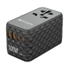 Verbatim UTA-06 Plastic Travel Power Adapter, Black (32121)