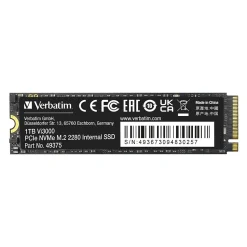 Verbatim Vi3000 PCIe NVMe M.2 1TB M.2 PCI Express Internal Solid State Drive (49375)