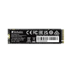 Verbatim Vi5000 PCIe NVMe M.2 1TB M.2 PCI Express Internal Solid State Drive (31826)