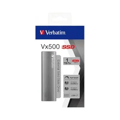 Verbatim Vx500 1TB USB 3.2 External Solid-State Drive (47444)