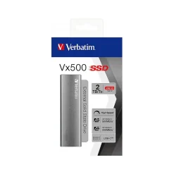 Verbatim Vx500 2TB USB 3.2 External Solid-State Drive (47454)
