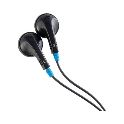 Verbatim Wired Ambient Sound Headphones, Black, 50/Carton (99711CT)