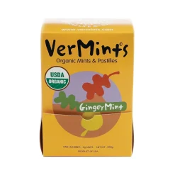 VerMints Gingermint Mints, 100 Pieces/Pack, 100/Box (VNT00994)