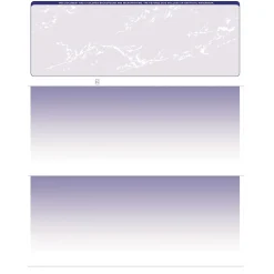 VersaCheck 8.5" x 11" Business Custom Checks, Blue, 250 Sheets/Pack (GLO921800F006)
