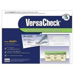 VersaCheck Form No. 1000 Prestige Guest Checks Refill, 8.5" x 11", 250 Checks/Pack (10GP01-1223)