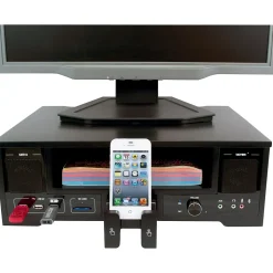 Victor All-In-One Monitor Riser, Black (MR510)