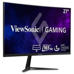 ViewSonic 27" Curved 165 Hz LCD Gaming Monitor, Black (VX2718-2KPC-MHD)