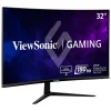ViewSonic 32" Curved 180Hz LCD Gaming Monitor, Black (VX3218-PC-MHD)