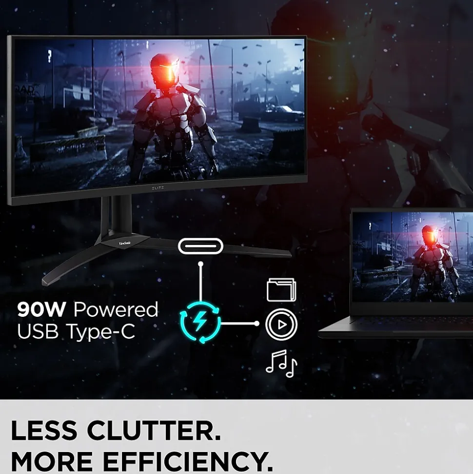 ViewSonic 34" Curved 200Hz LED Gaming Monitor, Black (XG341C-2K)