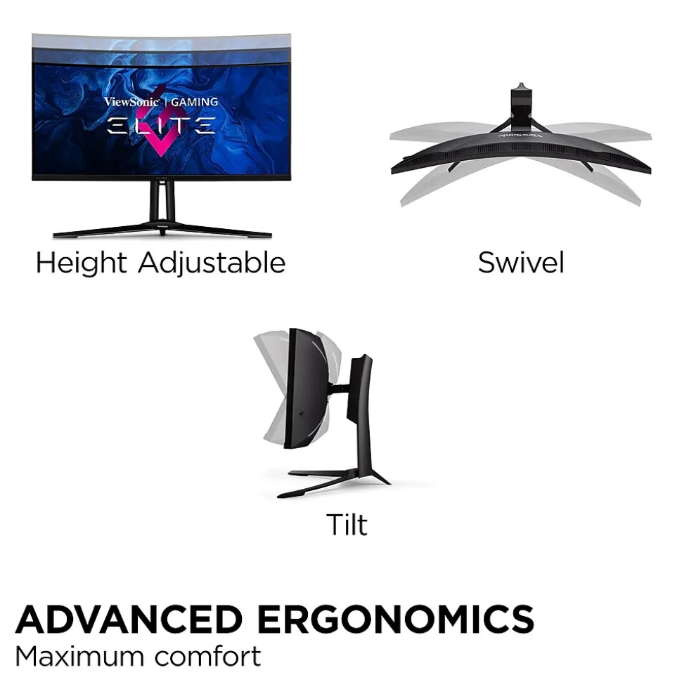 ViewSonic 34" Curved 200Hz LED Gaming Monitor, Black (XG341C-2K)