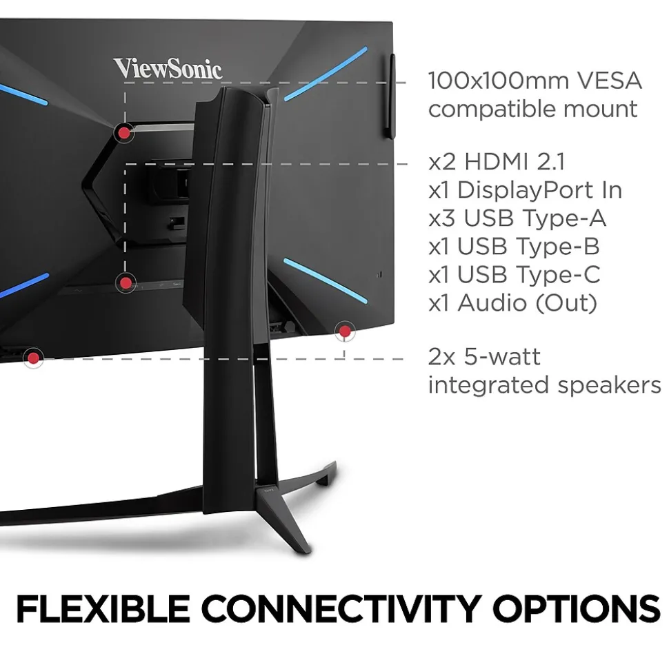 ViewSonic 34" Curved 200Hz LED Gaming Monitor, Black (XG341C-2K)