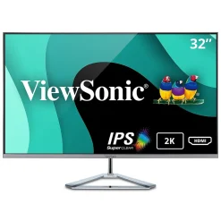 ViewSonic 32" 75Hz LCD Monitor, Black (VX3276-2K-MHD)