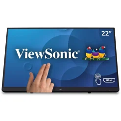 ViewSonic 22" 60Hz LCD Touch Monitor, Black (TD2230)