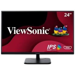 ViewSonic 24" 100Hz LED Monitor, Black (VA2456-MHD)