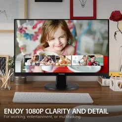 ViewSonic 24" 100Hz LED Monitor, Black (VA2447-MH)