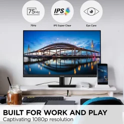 ViewSonic 32" 75Hz LED Monitor, Black (VA3209M)