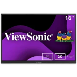 ViewSonic 16" 60Hz LED Monitor, Black (VG1656-2K)