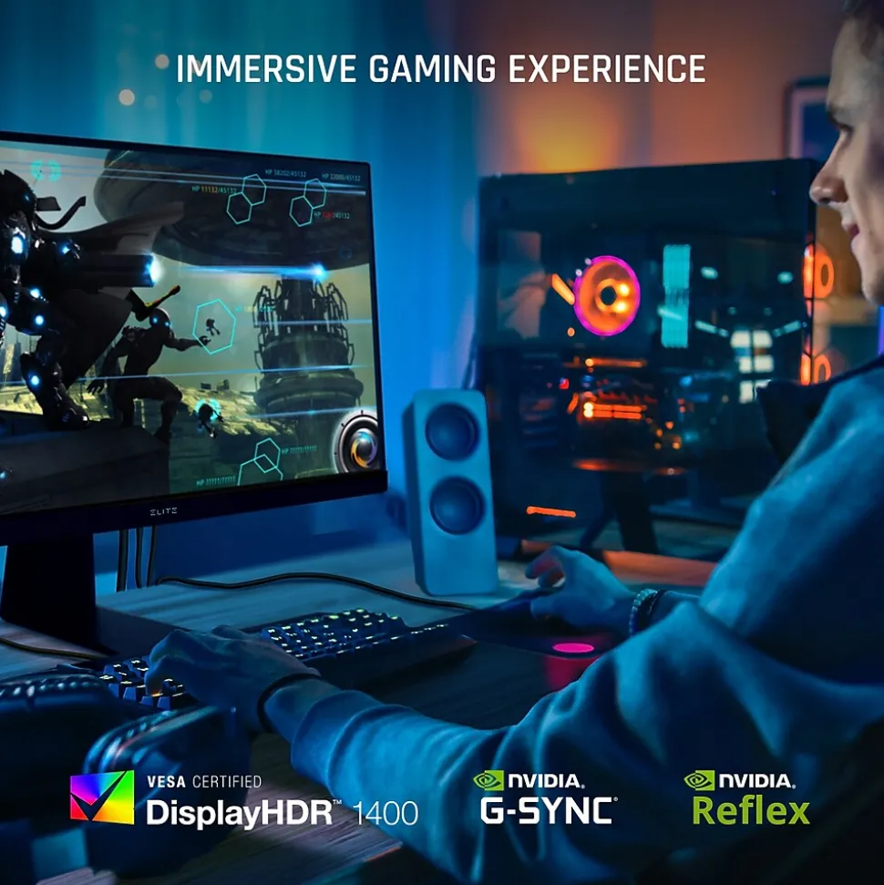 ViewSonic 32" 4K Ultra HD 144Hz LED Gaming Monitor, Black (XG321UG)