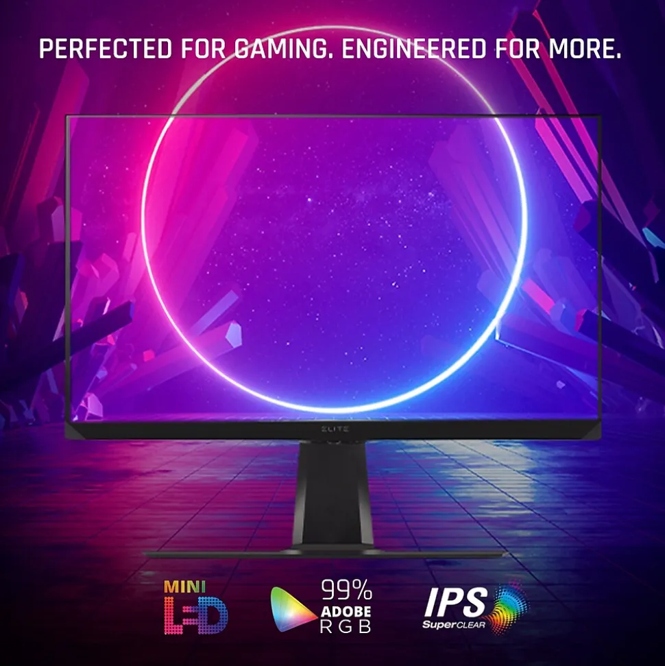 ViewSonic 32" 4K Ultra HD 144Hz LED Gaming Monitor, Black (XG321UG)