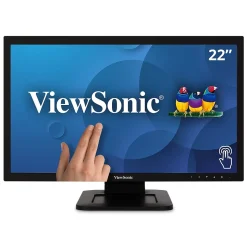 ViewSonic 22" 1080P Touch Screen Monitor, Black (TD2210)