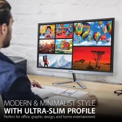 ViewSonic 22" 1080P Widescreen 75Hz IPS Monitor, Silver (VX2276-SMHD)