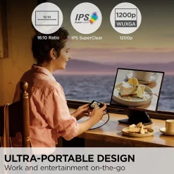 ViewSonic ColorPro 16" 75Hz LED Monitor, Black (VP1656)