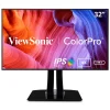 ViewSonic ColorPro 32" 4K Ultra HD 60 Hz LED Monitor, Black (VP3268A-4K)