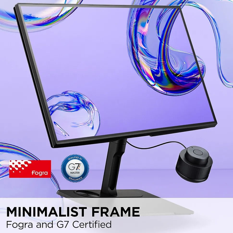 ViewSonic ColorPro 27" 4K Ultra HD 60 Hz LED Monitor, Black (VP2786-4K)