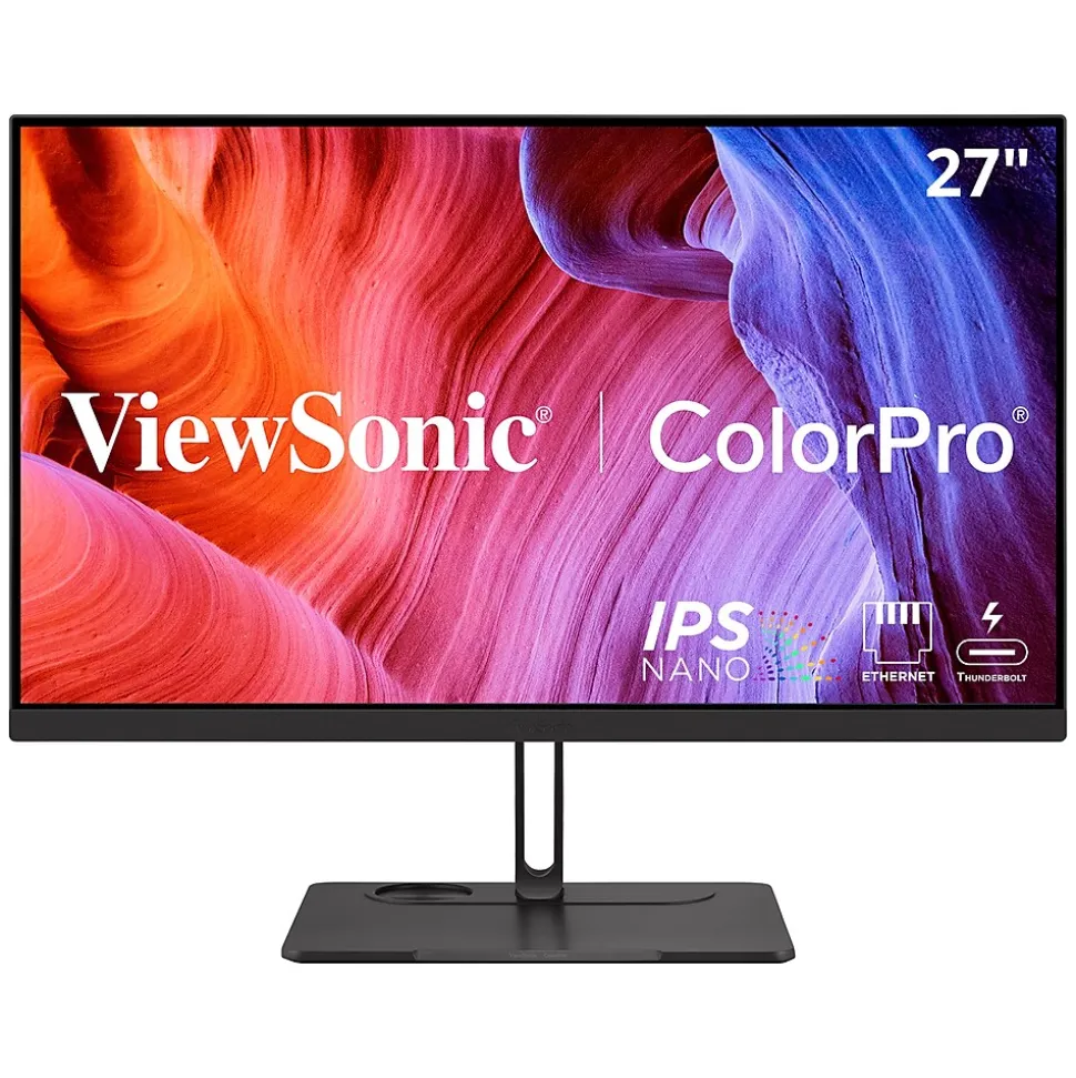 ViewSonic ColorPro 27" 4K Ultra HD 60Hz LCD Monitor, Black (VP2776T-4K)