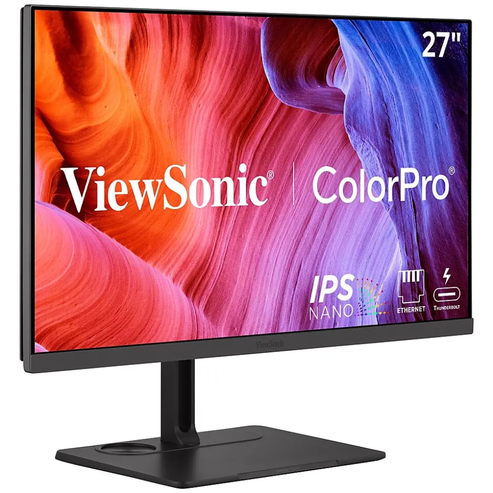 ViewSonic ColorPro 27" 4K Ultra HD 60Hz LCD Monitor, Black (VP2776T-4K)