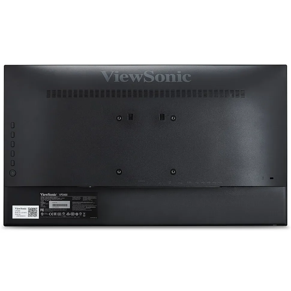 ViewSonic ColorPro Dual Pack Head-Only 24" 60Hz LCD Monitor, Black (VP2468_H2)