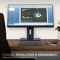 ViewSonic Ergonomic 27" 60Hz LCD Monitor, Black (VG2755)