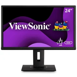 ViewSonic Ergonomic 24" 60Hz LCD Monitor, Black (VG2440)