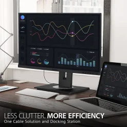 ViewSonic Ergonomic 24" 1080P 60Hz LCD Monitor, Black (VG2456)