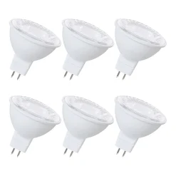 Viribright 7-Watt Daylight LED Floodlight Bulb, 6/Box (450164-ES)