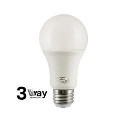 Viribright 4/8/12-Watt Warm White 3-Way LED General-Purpose Bulb, 6/Box (450102-ES)