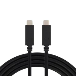VisionTek 3.28' USB Type-C Cable, Male to Male, Black (901439)
