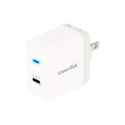 VisionTek USB-C 20W Power Adapter, White (901418)