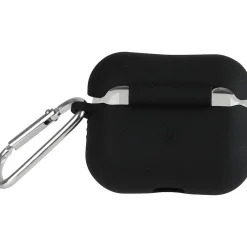 Vivitar Case with Carabiner for AirPods Pro, Black (V90023BLKSTK12)