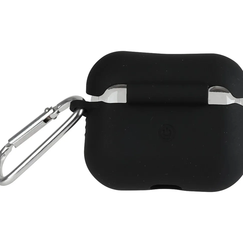 Vivitar Case with Carabiner for AirPods Pro, Black (V90023BLKSTK12)