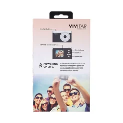 Vivitar Point Shoot Digital Camera, Black (VECXX75-BLK-T35-6)